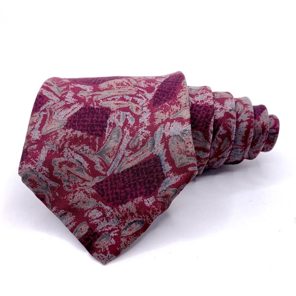 FENDI Tie Multi-Color Abstract Pattern - Picture 2 of 3